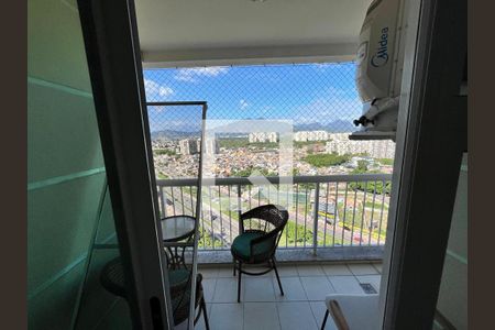 Varanda da Sala de apartamento para alugar com 2 quartos, 60m² em Recreio dos Bandeirantes, Rio de Janeiro