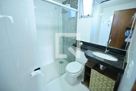 Banheiro  de apartamento para alugar com 2 quartos, 56m² em Setor Pedro Ludovico, Goiânia