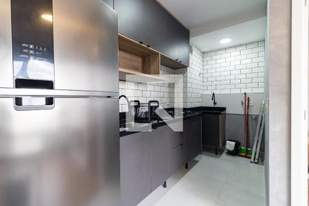 Cozinha de apartamento à venda com 2 quartos, 38m² em Vila Moinho Velho, São Paulo