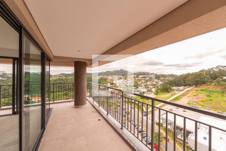 Varanda da Sala de apartamento à venda com 2 quartos, 120m² em Centro Comercial Jubran, Barueri