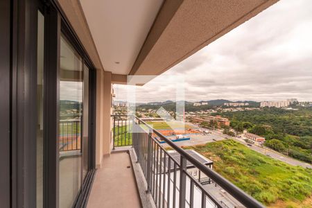 Varanda da Sala de apartamento à venda com 2 quartos, 120m² em Centro Comercial Jubran, Barueri