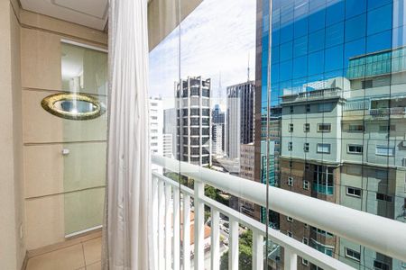 Sacada de apartamento à venda com 2 quartos, 123m² em Bela Vista, São Paulo