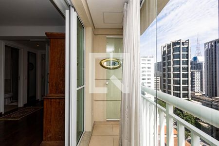 Sacada de apartamento à venda com 2 quartos, 123m² em Bela Vista, São Paulo