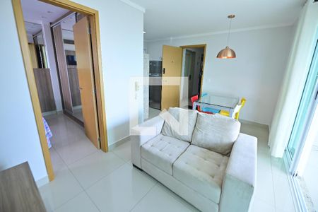 Sala de apartamento para alugar com 1 quarto, 46m² em Setor Bueno, Goiânia