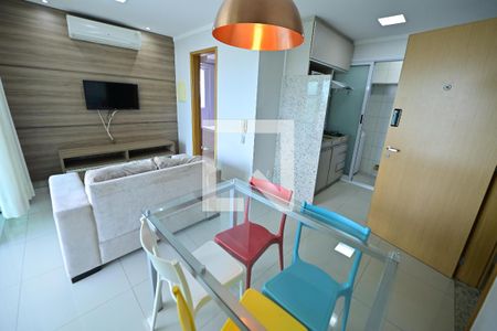 Sala de apartamento para alugar com 1 quarto, 46m² em Setor Bueno, Goiânia