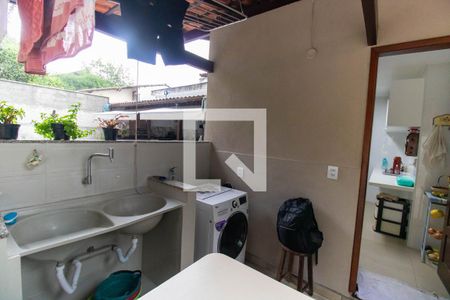 Área de Serviço  (Casa 1) de casa à venda com 5 quartos, 750m² em Serra Grande, Niterói