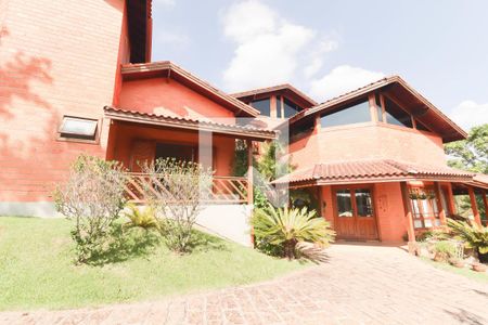 Fachada de casa de condomínio à venda com 3 quartos, 771m² em Ivoturucaia, Jundiaí