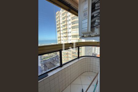Varanda da Cozinha de apartamento para alugar com 2 quartos, 233m² em Aviação, Praia Grande