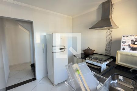 Cozinha de apartamento para alugar com 2 quartos, 233m² em Aviação, Praia Grande