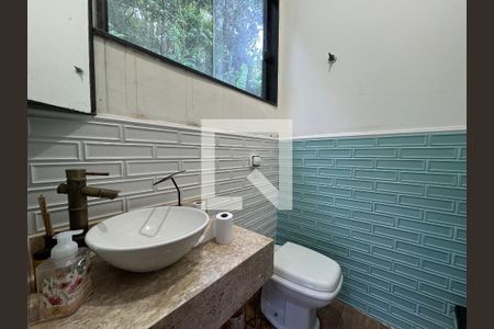 Lavabo de casa de condomínio à venda com 5 quartos, 554m² em Vargem Pequena, Rio de Janeiro