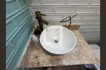 Lavabo de casa de condomínio à venda com 5 quartos, 554m² em Vargem Pequena, Rio de Janeiro