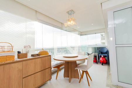 Varanda da Sala de apartamento à venda com 3 quartos, 107m² em Tatuapé, São Paulo