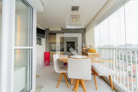 Varanda da Sala de apartamento à venda com 3 quartos, 107m² em Tatuapé, São Paulo