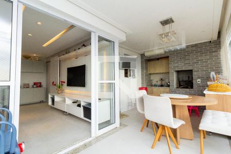 Varanda da Sala de apartamento à venda com 3 quartos, 107m² em Tatuapé, São Paulo