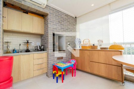 Varanda da Sala de apartamento à venda com 3 quartos, 107m² em Tatuapé, São Paulo