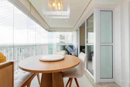 Varanda da Sala de apartamento à venda com 3 quartos, 107m² em Tatuapé, São Paulo