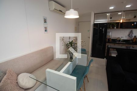 Sala de Jantar de apartamento para alugar com 2 quartos, 52m² em Carandiru, São Paulo