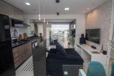 Sala de apartamento para alugar com 2 quartos, 52m² em Carandiru, São Paulo