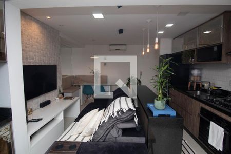 Sala de apartamento para alugar com 2 quartos, 52m² em Carandiru, São Paulo