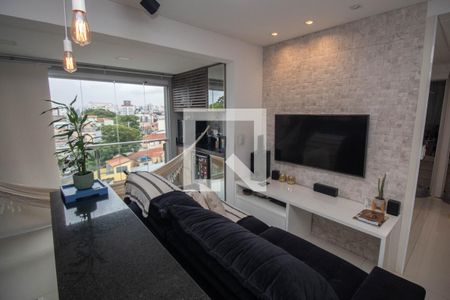 Sala de apartamento para alugar com 2 quartos, 52m² em Carandiru, São Paulo