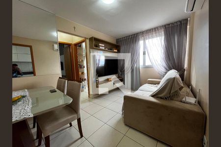 Sala de apartamento à venda com 2 quartos, 48m² em Samambaia Norte (samambaia), Brasília