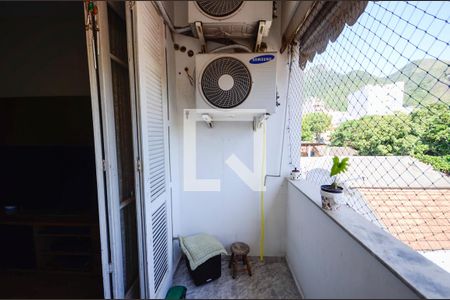 Varanda da Sala de apartamento à venda com 2 quartos, 74m² em Grajaú, Rio de Janeiro