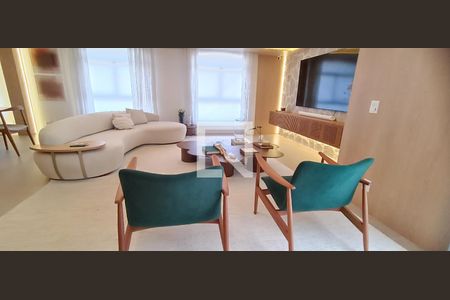 Sala de apartamento à venda com 3 quartos, 247m² em Real Parque, São Paulo