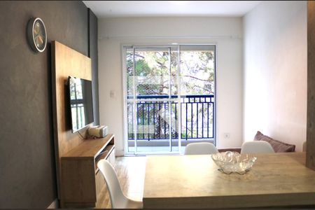 Sala de estar de apartamento à venda com 1 quarto, 38m² em Vila Castelo, São Paulo