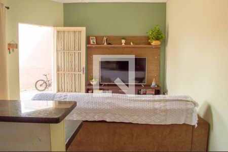 Sala de casa para alugar com 3 quartos, 80m² em Jardim Santa Catarina, Sorocaba