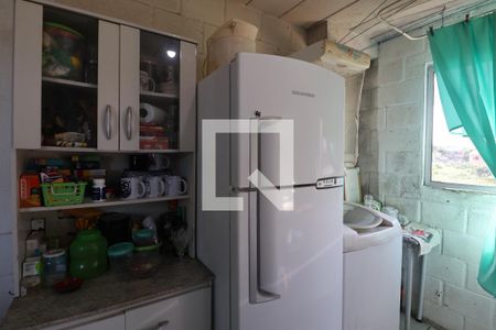 Cozinha e Área de Serviço de apartamento à venda com 2 quartos, 42m² em Estância Velha, Canoas