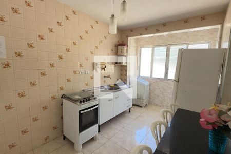 Cozinha de apartamento para alugar com 1 quarto, 52m² em Aviação, Praia Grande