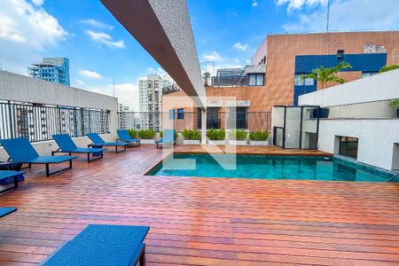 Área comum - Piscina de kitnet/studio para alugar com 1 quarto, 41m² em Sumarezinho, São Paulo