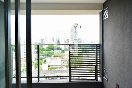 Varanda  de kitnet/studio à venda com 0 quarto, 28m² em Vila Clementino, São Paulo