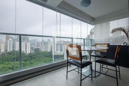 Sala/Cozinha de apartamento para alugar com 1 quarto, 66m² em Paraíso, São Paulo