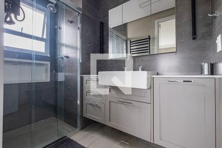 Suíte - Banheiro de apartamento para alugar com 1 quarto, 66m² em Paraíso, São Paulo