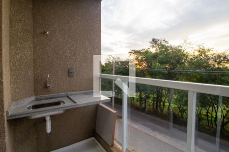 Varanda Sala de apartamento para alugar com 2 quartos, 57m² em Chácaras Reunidas São Jorge, Sorocaba