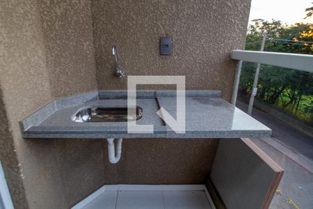 Varanda Sala de apartamento para alugar com 2 quartos, 57m² em Chácaras Reunidas São Jorge, Sorocaba