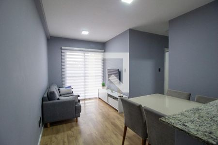 Sala de apartamento para alugar com 2 quartos, 57m² em Chácaras Reunidas São Jorge, Sorocaba