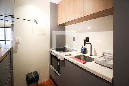 Cozinha de kitnet/studio à venda com 1 quarto, 40m² em Vila Uberabinha, São Paulo