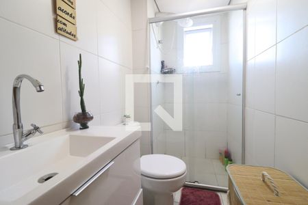 Banheiro de apartamento à venda com 2 quartos, 63m² em São Jorge, Novo Hamburgo