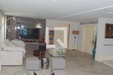 Sala de apartamento à venda com 4 quartos, 830m² em Barra da Tijuca, Rio de Janeiro