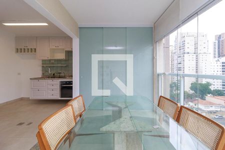  Varanda de apartamento para alugar com 1 quarto, 43m² em Santo Amaro, São Paulo