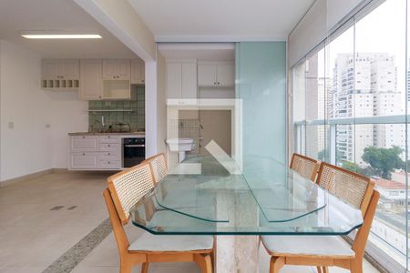  Varanda de apartamento para alugar com 1 quarto, 43m² em Santo Amaro, São Paulo