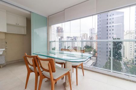 Sala de apartamento para alugar com 1 quarto, 43m² em Santo Amaro, São Paulo
