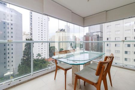  Varanda de apartamento para alugar com 1 quarto, 43m² em Santo Amaro, São Paulo