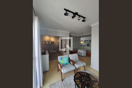 Sala de apartamento à venda com 3 quartos, 75m² em Vila Gumercindo, São Paulo