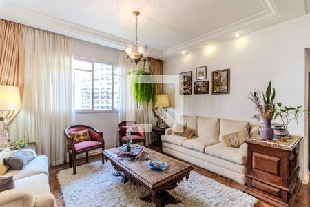 Sala de apartamento à venda com 3 quartos, 184m² em Santa Cecilia, São Paulo