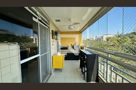 Varanda de apartamento à venda com 3 quartos, 114m² em Recreio dos Bandeirantes, Rio de Janeiro