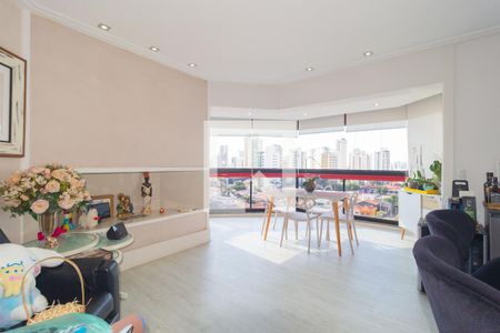 Sala de Estar de apartamento à venda com 3 quartos, 200m² em Tatuapé, São Paulo