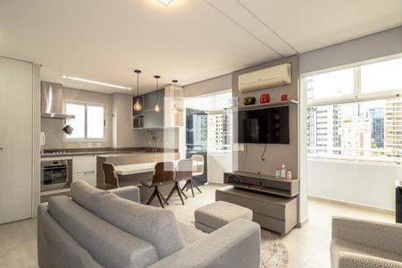 Sala de apartamento para alugar com 2 quartos, 76m² em Itaim Bibi, São Paulo